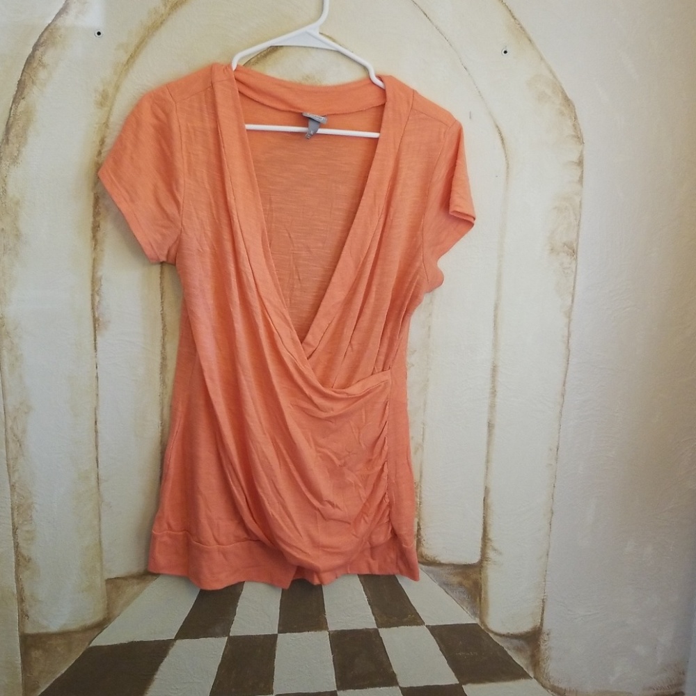 Coral warp shirt